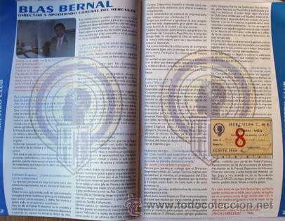 Coleccionismo deportivo: Hércules de Alicante Fútbol Revista Herculanos nº 7 año 2008-36 páginas tamaño 30x21 - Foto 4 - 36602264